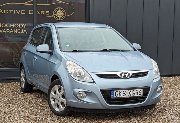 Hyundai i20 cena 16500 przebieg: 218280, rok produkcji 2012 z Stepnica małe 154